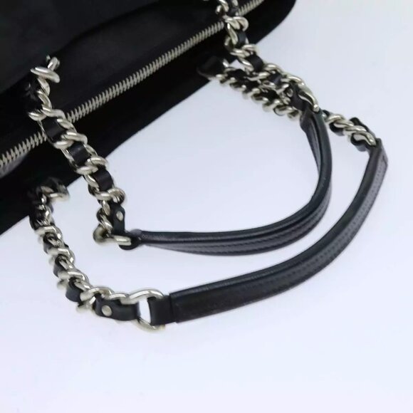 PRADA Tote Bag Nylon Black Auth - Picture 8 of 16